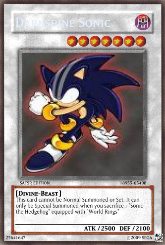 Darkspine sonic card by skymemes on DeviantArt