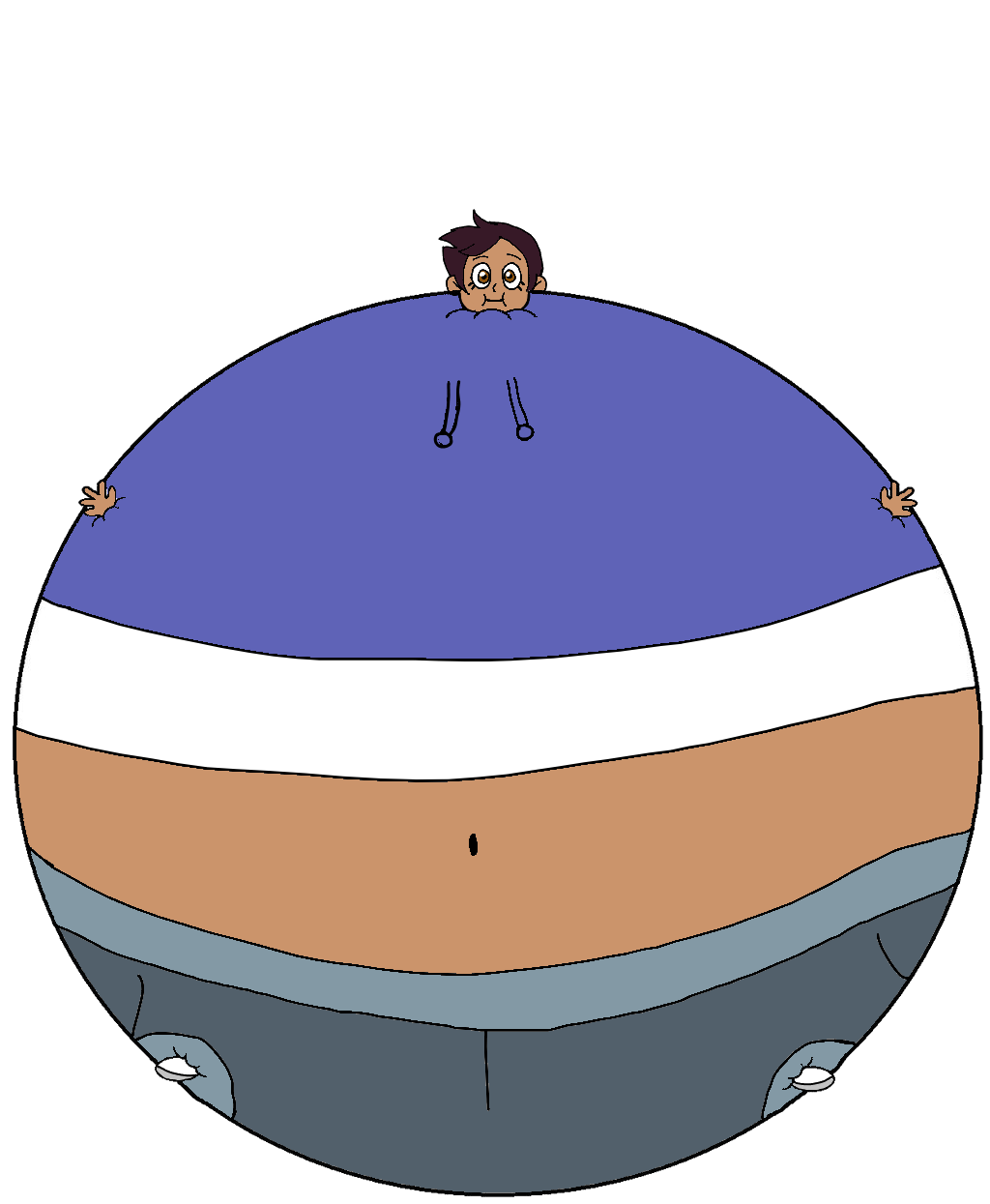 Luz's accidental inflation by TeamFlare9392 on DeviantArt