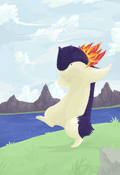 That's one happy Typhlosion