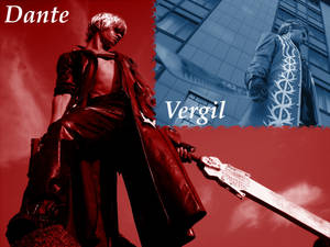 Dante and Vergil Cosplay DMC3