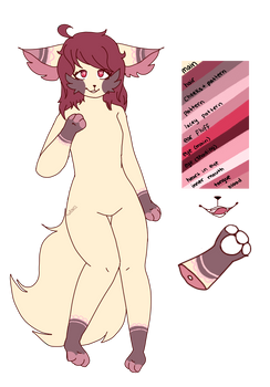 Mochi (2nd Sona Reference sheet)