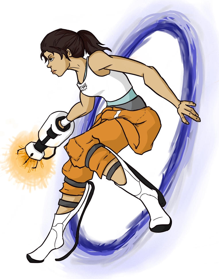 Chell by Gwinniwg88 on DeviantArt