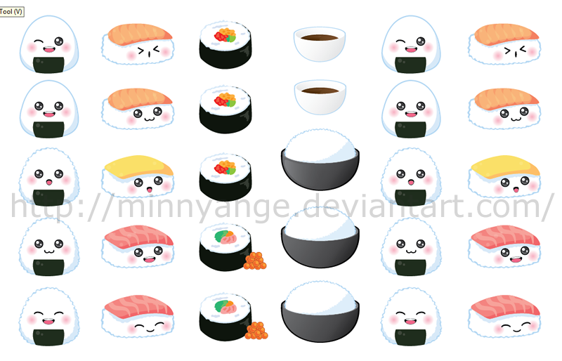 sushi icons