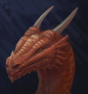 Dragon Head Speedpaint
