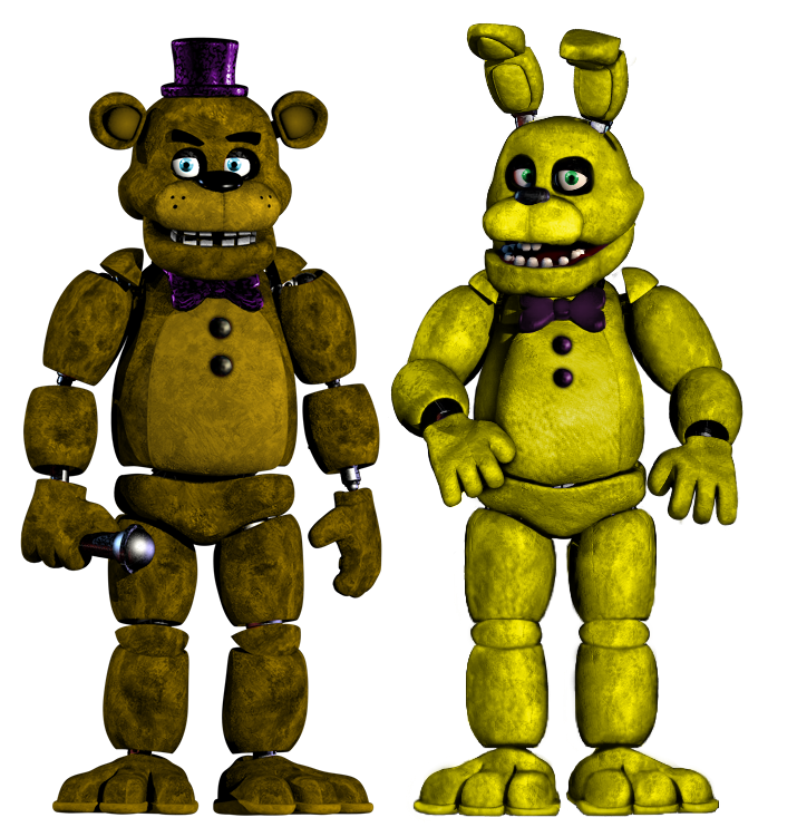 Why Golden Freddy is NOT Fredbear and what the REAL one looks like :  r/fivenightsatfreddys