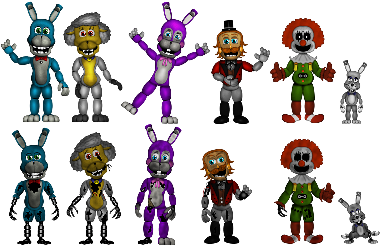 Adventure TWF Animatronics by michaelsegura on DeviantArt