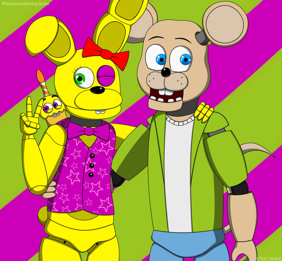 (FNAF OC) Best Buddies by michaelsegura on DeviantArt