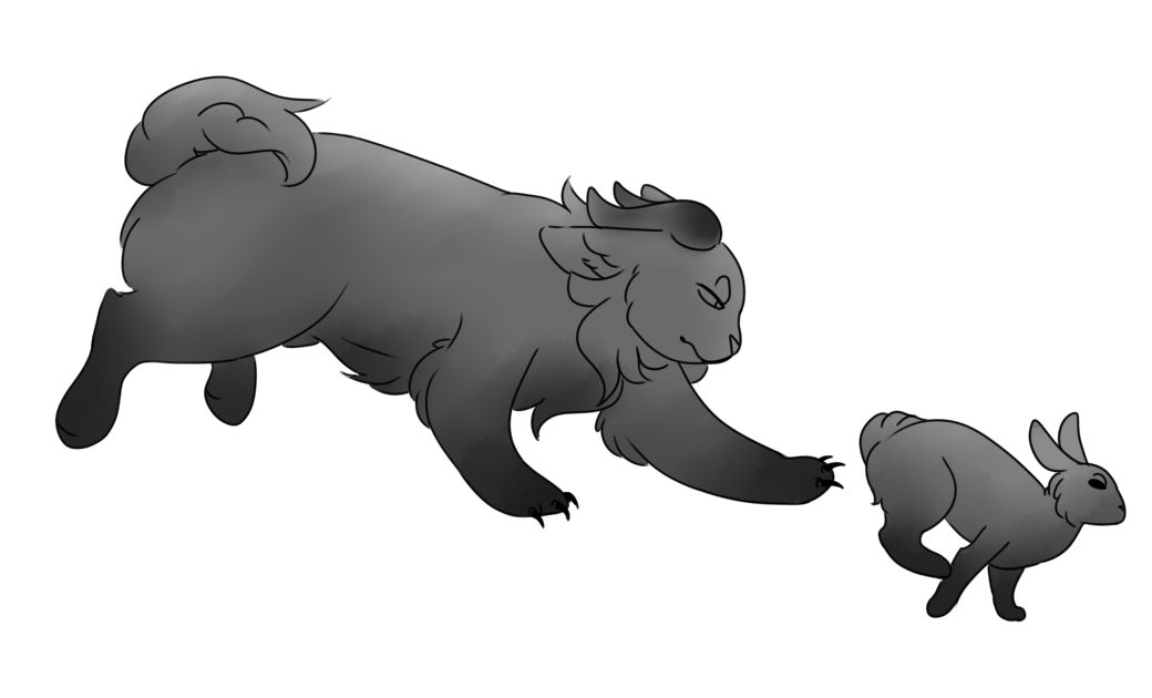 Lynx Rabbit hunt by TheDarkVixeness on DeviantArt