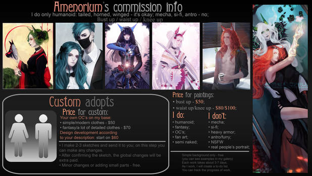 Commission info | CLOSED |