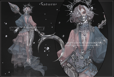 Adopt auction: Planets and Gods|Saturn f. CLOSED