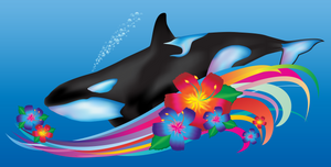 Killer Whale Vector Art