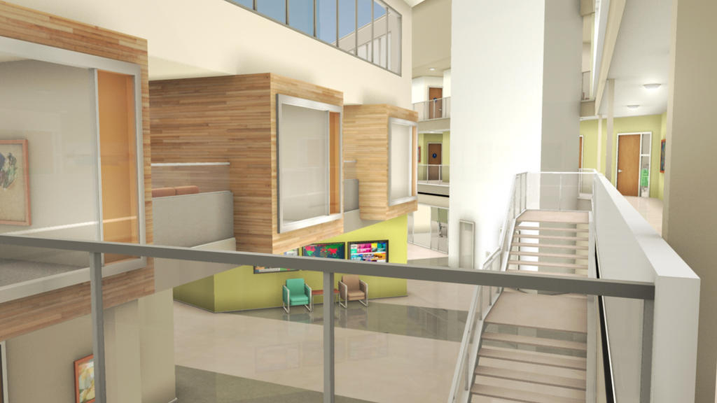 Bit Buildings BIT Building: Second Floor Interior View 1 by hollywood714 on DeviantArt
