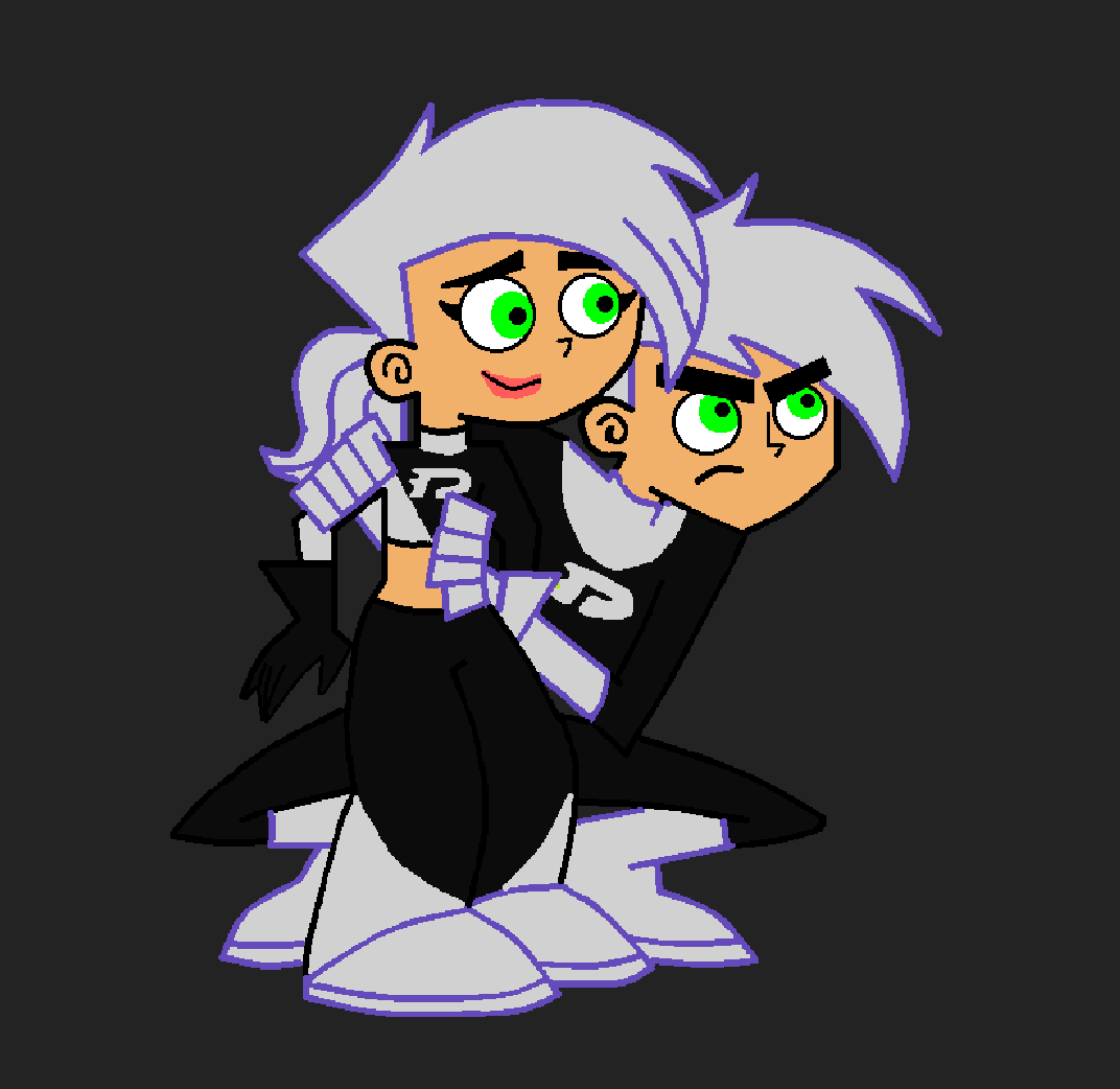 Danny And Dani Phantom Protection By LooneyAces On DeviantArt.