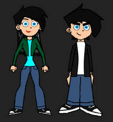Teenage Dani and Dale Fenton 2 (Mikaela2015)