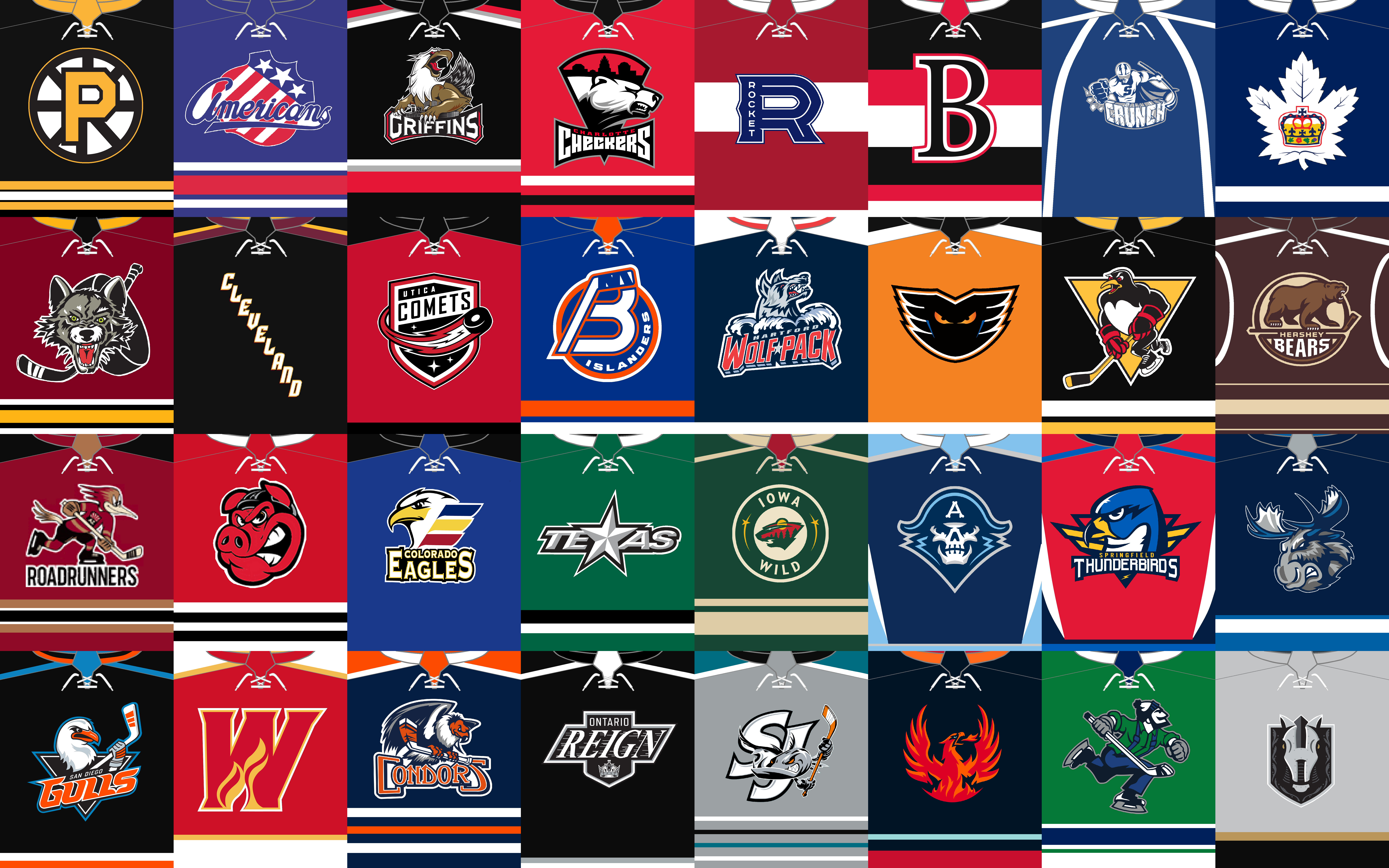 AHL Team Jersey Banners. by StriderPhantom on DeviantArt