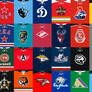 KHL Team Jersey Banners.