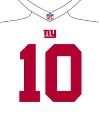 New York Giants Jersey Banner 2.