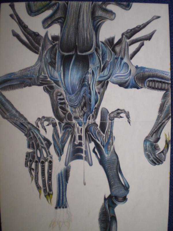 'Alien Queen Sketch'