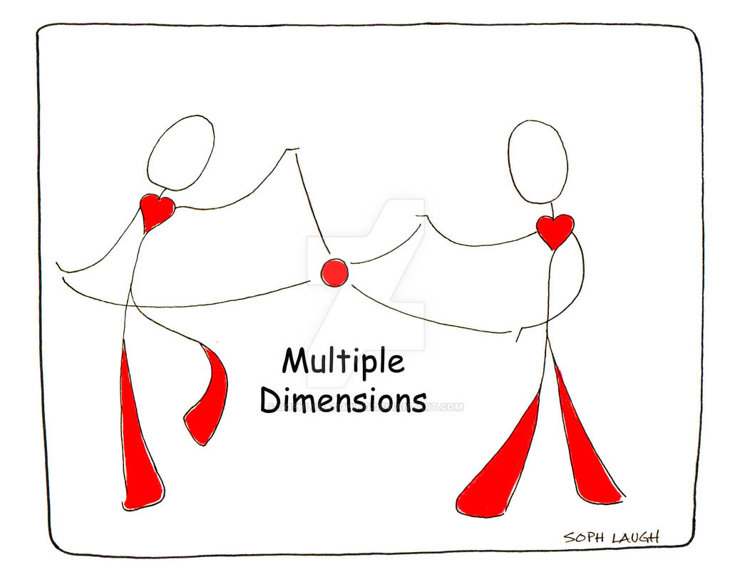 Multiple Dimensions Deviantart Multiple Dimensions by SophlyLaughing on DeviantArt