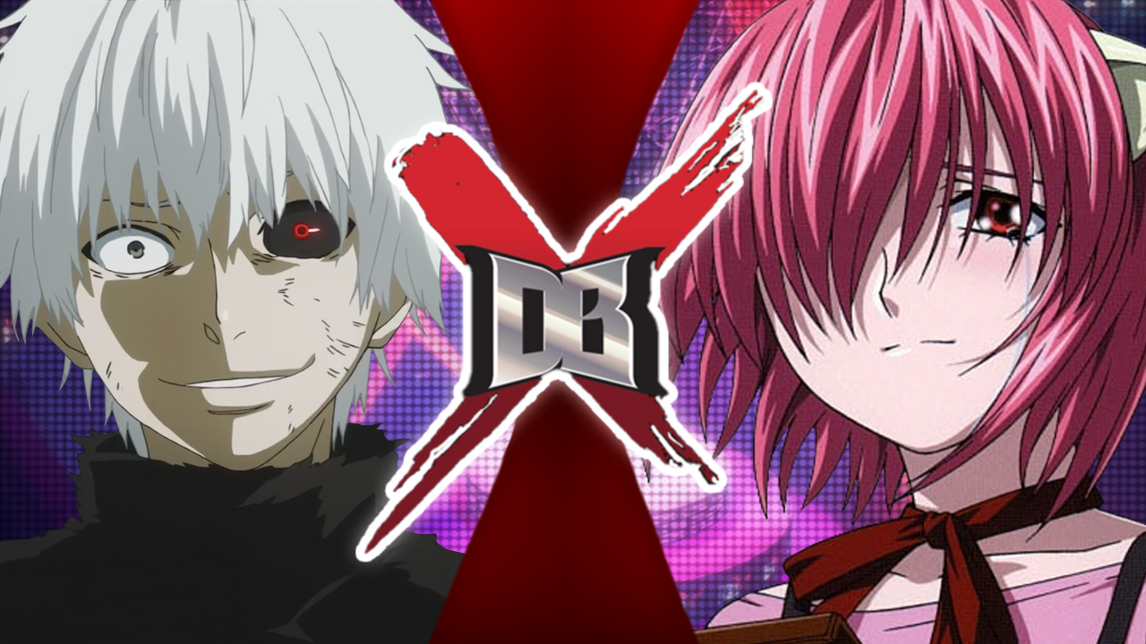 Tokyo Ghoul and Elfen Lied crossover - Lucy + Kaneki