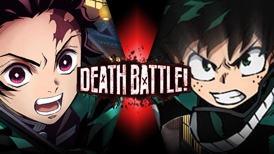 Tanjiro vs Deku Izuku (Demon Slayer vs BNHA) by Zelrom on DeviantArt