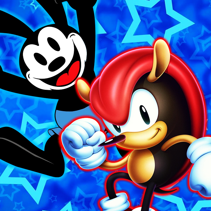 Oswald the Lucky Rabbit vs Mighty Armadillo PFP by Zelrom on DeviantArt
