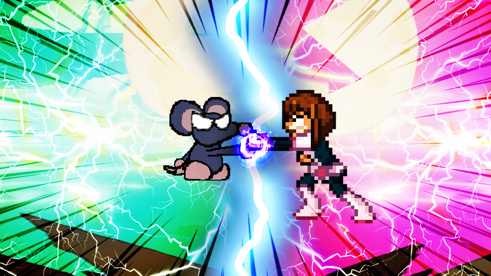 Moon Rat vs Ochako Uraraka sprite 4.5 by Zelrom on DeviantArt