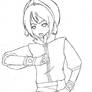 Sifu Toph Bei Fong Lineart