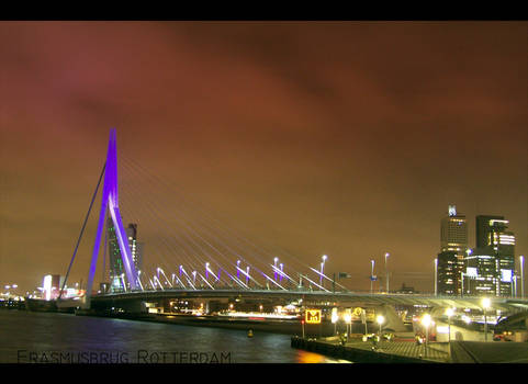 Erasmusbrug Rotterdam Holland