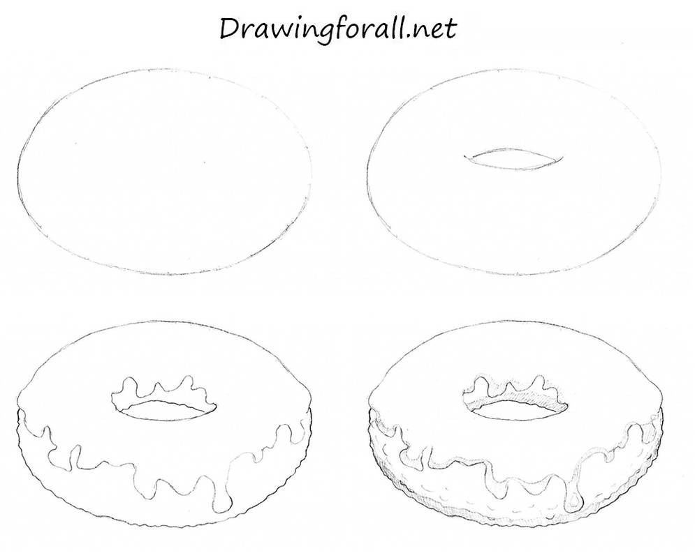 How to Draw a Donut by SteveLegrand on DeviantArt