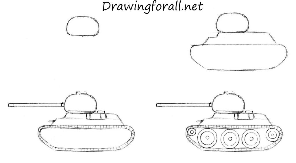 How To Draw A Tank For Beginners by SteveLegrand on DeviantArt