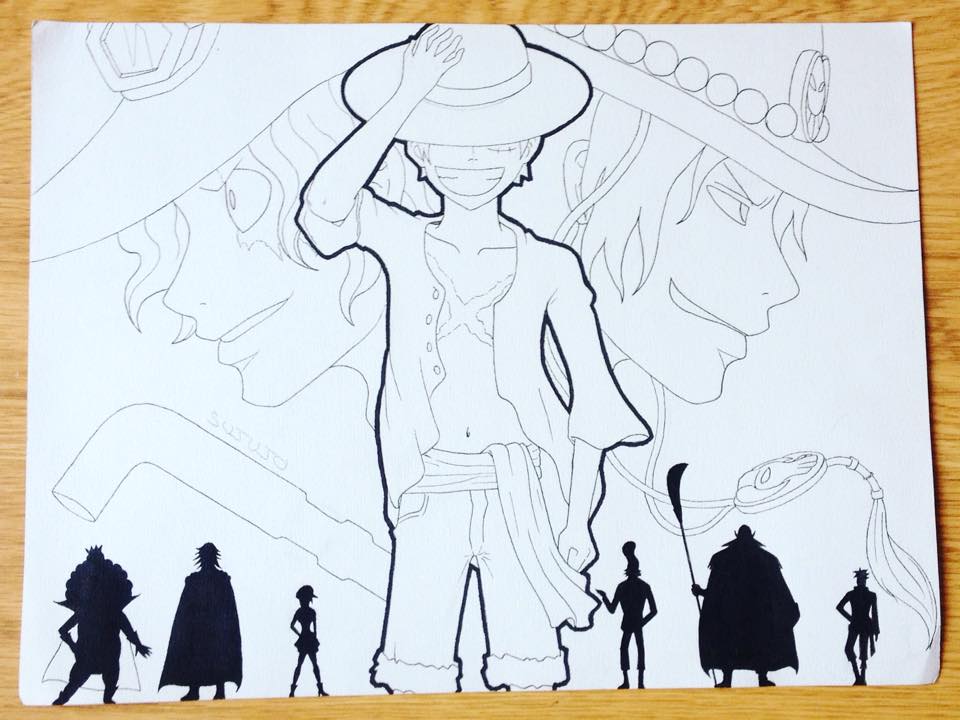 One Piece Asl Lineart By Sujujo On Deviantart