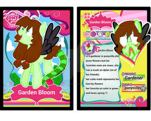 Garden Bloom trading card