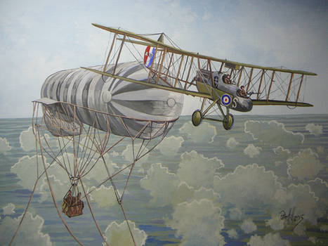 Royal Aircraft Factory FE2b- balloon buster 1917