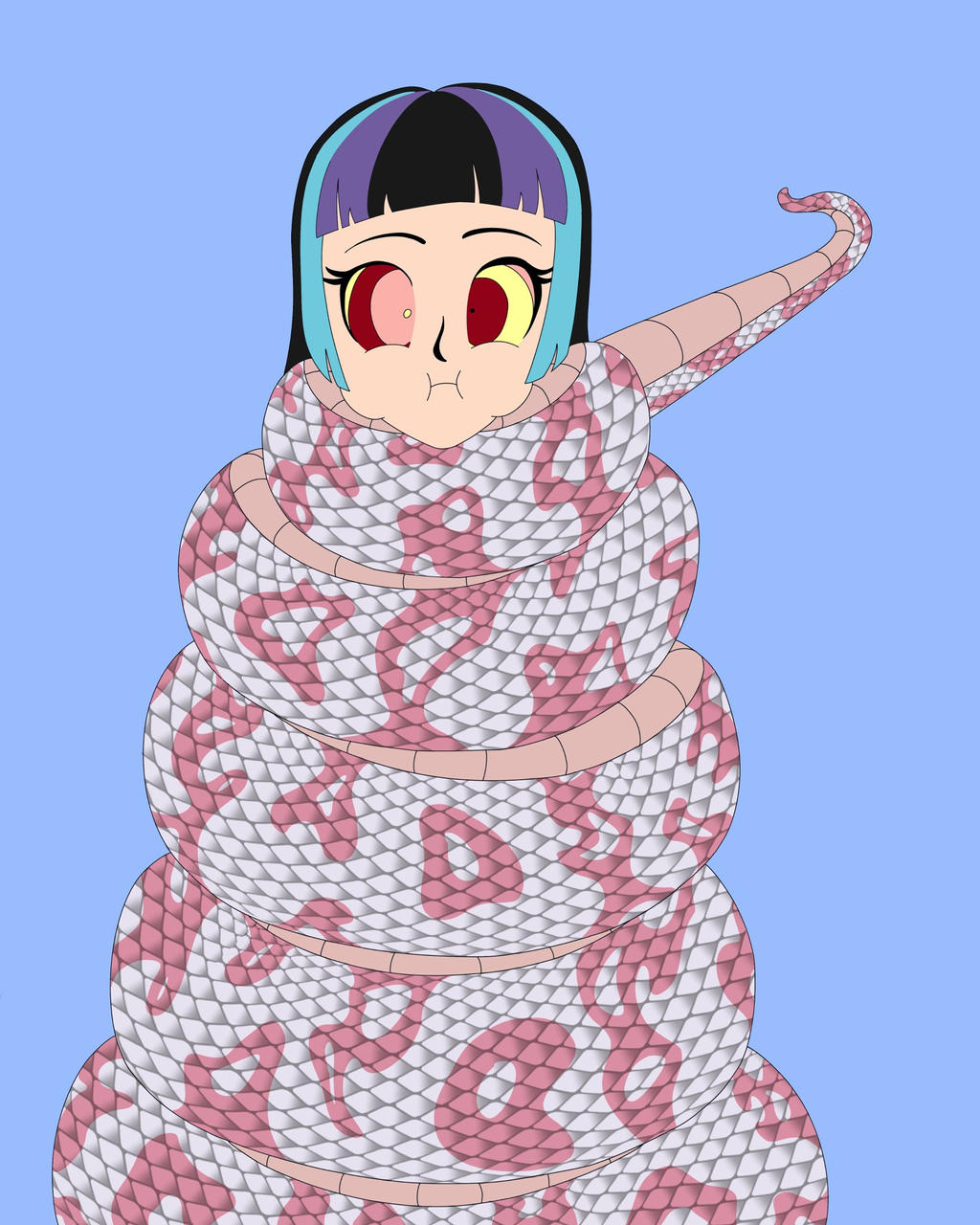 Deviantart Coiled Coiled Corbyn (Alt by HiroMasayoshi) by TheScaleTrain on DeviantArt