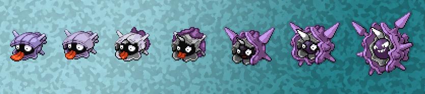 Shellder Evolution Chart