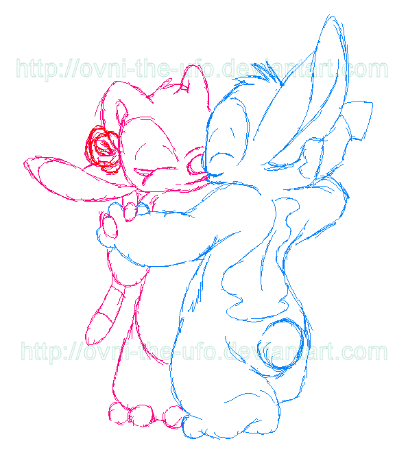 Angel and Stitch by Ovni-the-UFO on DeviantArt