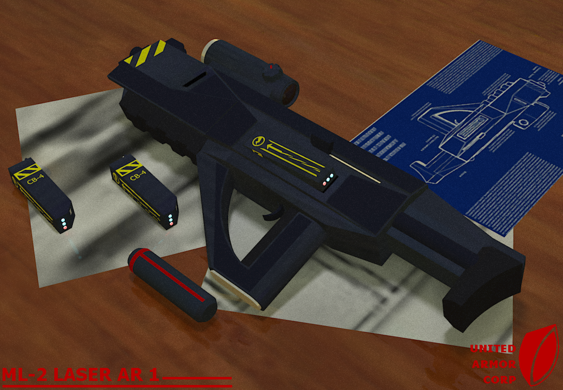 Laser Rifle 1 by Ovni-the-UFO on DeviantArt