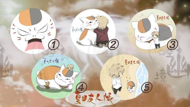 Nyanko Sensei-BADGES