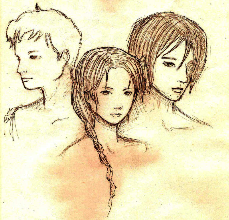 peeta katniss gale