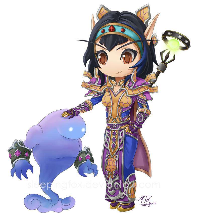 arcane mage by https: yulcha on @deviantart Images... Mage and Arcane Familiar by Sleepingfox on DeviantArt