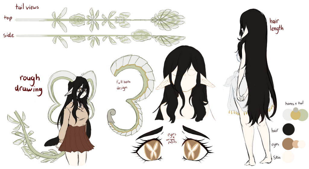 rough Ysabel ref by amberhedgelander on DeviantArt