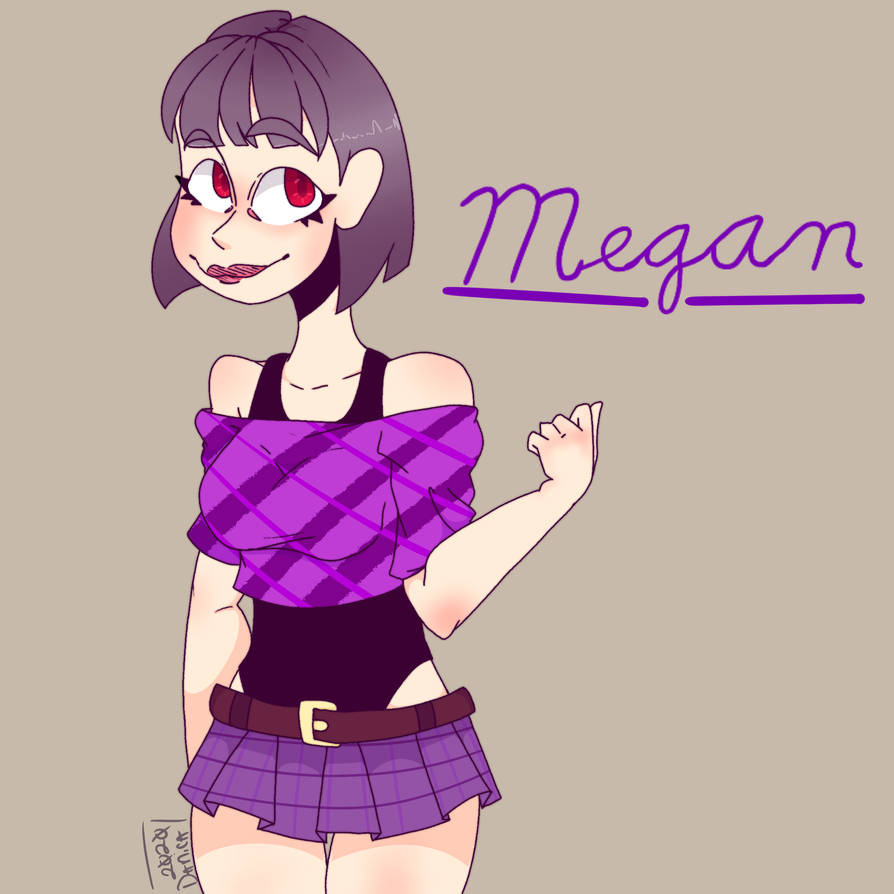 Layout Rant Megan Megan (Re draw idk) by GamerDanica on DeviantArt