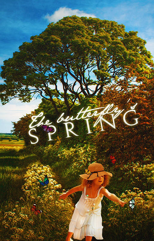 Concurso de Portadas~ The butterfly's Spring by Alone-Malik on DeviantArt