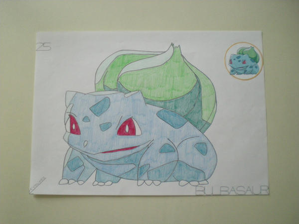 Bulbasaur Written Bulbasaur by charlenequek on DeviantArt