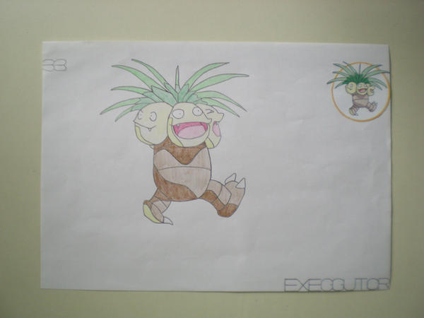 Exeggutor by charlenequek on DeviantArt