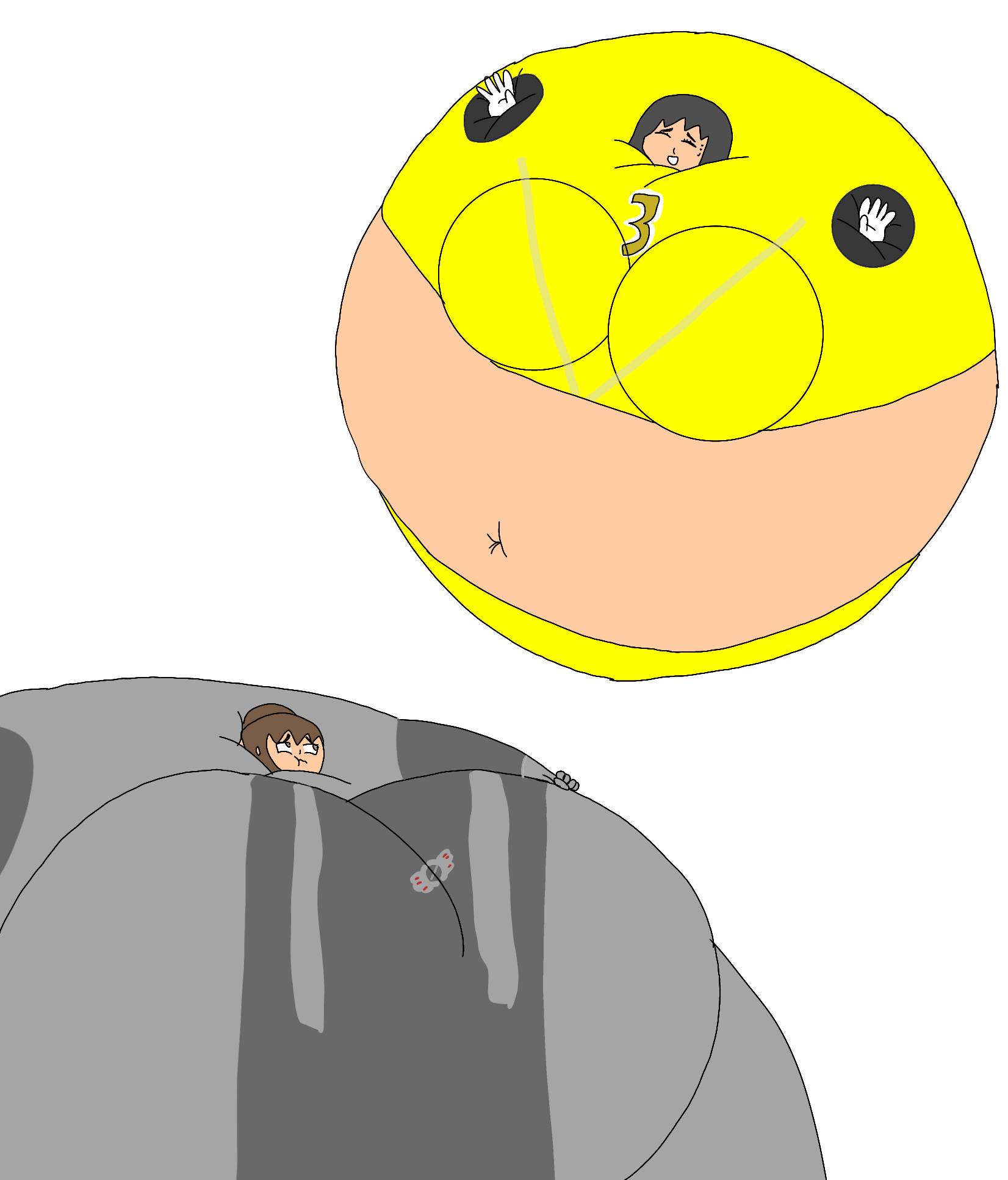 I Inflation Deviantart Go on inflation girl by xmarco133 on DeviantArt