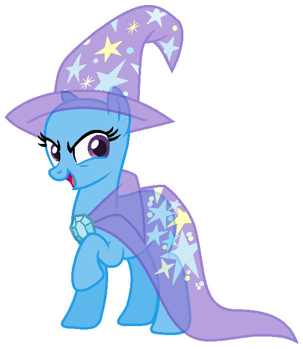 MLP Trixie Base 01 | With cape and hat