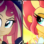 Sunset Shimmer ~ Page decoration