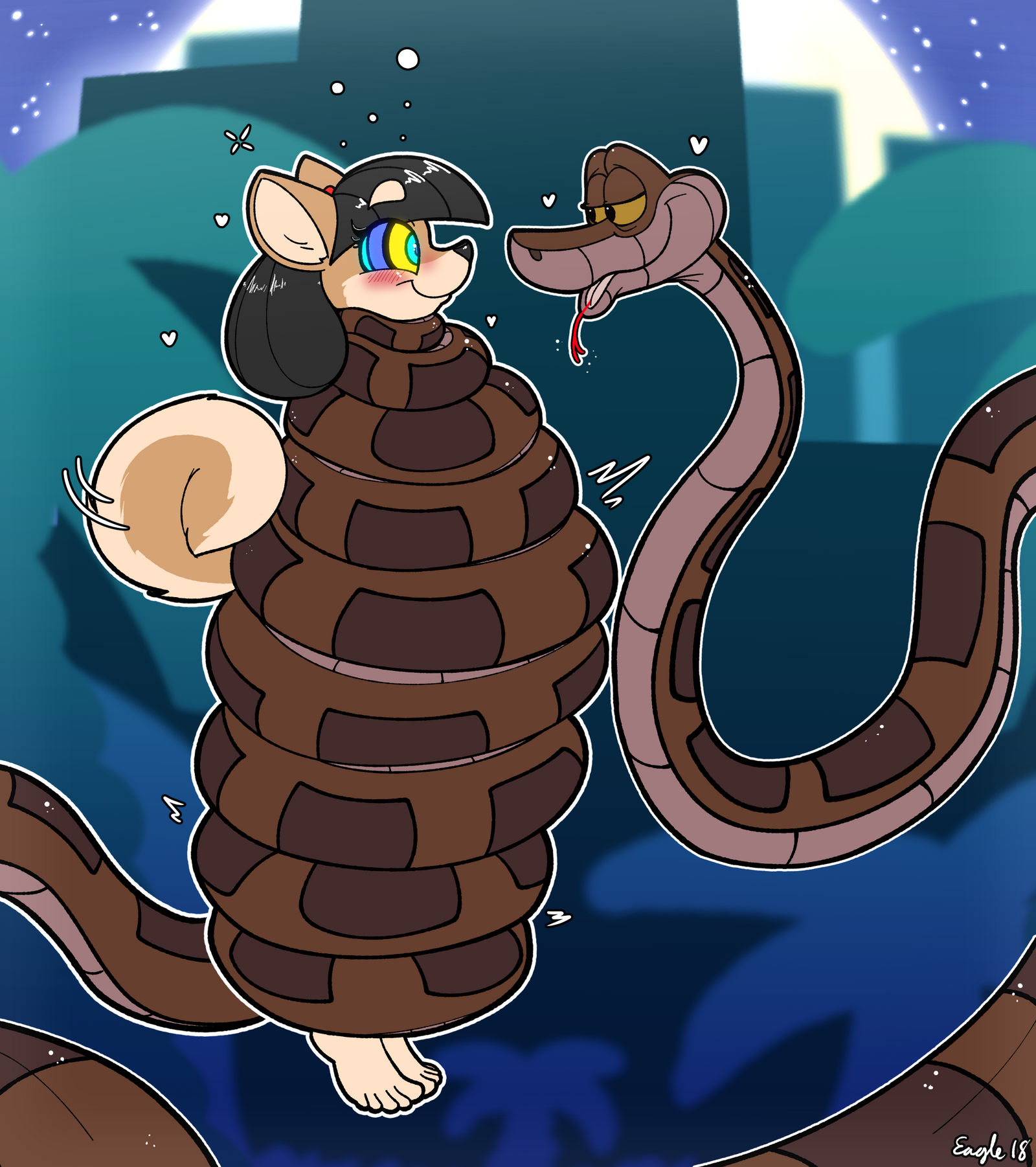 Sheebe Sheebe All Wrapped Up by IAMANEAGLE on DeviantArt